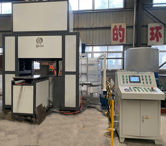 Ligne de production automatique de machines de moulage à manches de levage avec sécheuse à métaux