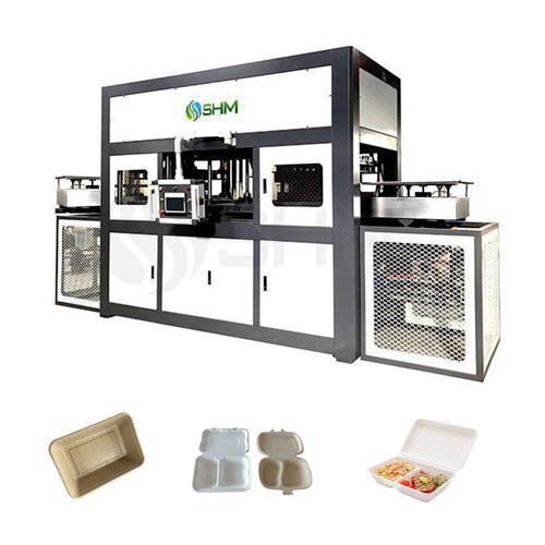 Fully Automatic Molded Pulp Machine For OEM Sustainable Packaging Pulp molding machines Turnkey solution